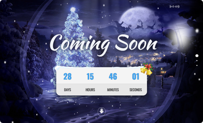 html5带音乐背景的圣诞节倒计时页面代码-颜夕资源网-第14张图片