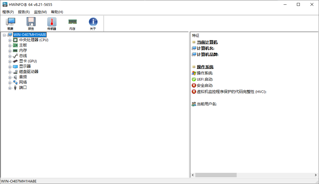 HWiNFO 专业系统信息诊断工具 v8.21.5655 便携版-颜夕资源网-第15张图片