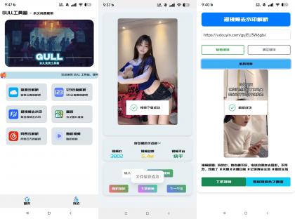 GULL工具箱-视频去水印/网盘解析下载等-颜夕资源网-第15张图片 GULL工具箱-视频去水印/网盘解析下载等-颜夕资源网-第15张图片