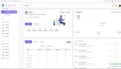 2025最新易支付开源模板前台+用户中心+后台三合一-颜夕资源网-第18张图片