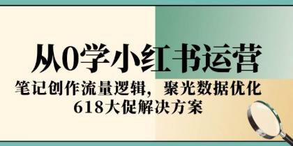 从0学小红书运营,笔记创作流量逻辑,聚光数据优化,618大促解决方案-颜夕资源网-第15张图片 从0学小红书运营,笔记创作流量逻辑,聚光数据优化,618大促解决方案-颜夕资源网-第15张图片