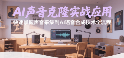 AI声音克隆实战应用，快速掌握声音采集到AI语音合成技术全流程-颜夕资源网-第15张图片