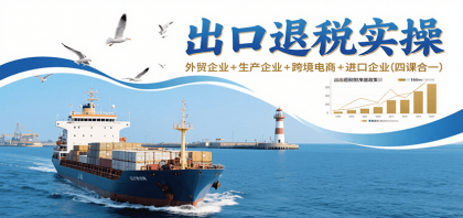 出口退税实操-外贸企业+生产企业+跨境电商+进口企业（四课合一）-颜夕资源网-第15张图片