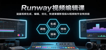 Runway视频编辑课，涵盖视频生成、编辑、优化，快速掌握影视级AI视频制作全栈技能-颜夕资源网-第15张图片