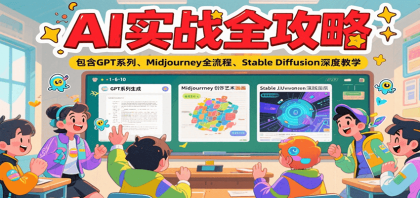AI实战全攻略,包含GPT系列、Midjourney全流程、Stable Diffusion深度教学-颜夕资源网-第15张图片 AI实战全攻略,包含GPT系列、Midjourney全流程、Stable Diffusion深度教学-颜夕资源网-第15张图片