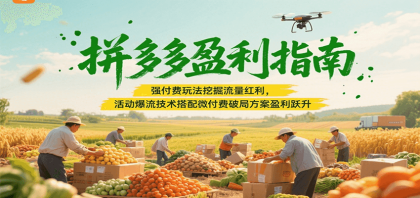 拼多多盈利指南：强付费玩法挖掘流量红利，活动爆流技术搭配微付费方案实现盈利跃升-颜夕资源网-第15张图片