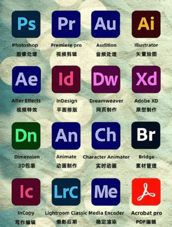 Adobe最新全家桶，+MAC系统+Windows系统+教程 软件+课程 PS、PR、LR、AE、AU、AI等等-颜夕资源网-第15张图片