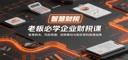 老板必学企业财税课：智慧税务、风险规避、财税筹划与股权架构搭建指南-颜夕资源网-第15张图片