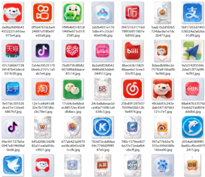 非常好看治愈的 夏日冰爽 水嫩手机APP图标 苹果安卓都可以安装-颜夕资源网-第16张图片