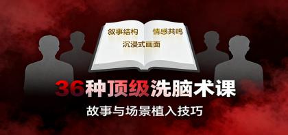 36种顶级洗脑术课：故事/数字/权威/场景/催眠等，掌握心理操控与认知影响技巧-颜夕资源网-第15张图片