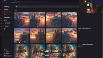 Midjourney AI图像创作课：提示词设计，风格探索，零基础掌握AI绘画核心技能-颜夕资源网-第22张图片