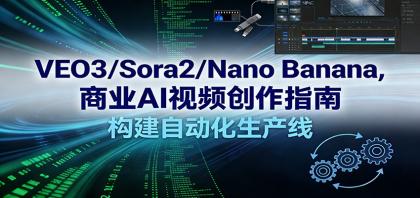 VEO3/Sora2/Nano Banana商业AI视频创作指南,构建自动化生产线-颜夕资源网-第15张图片